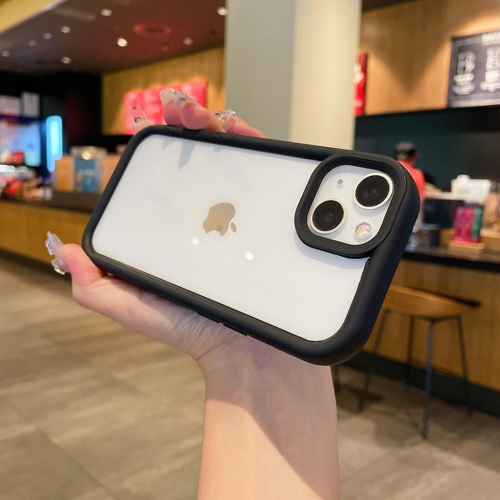 Suitable for Apple 15promax, Acrylic Photo Frame, Phone Case, IPhone14 Full Cover, Anti-drop 13 Simple Protective Case