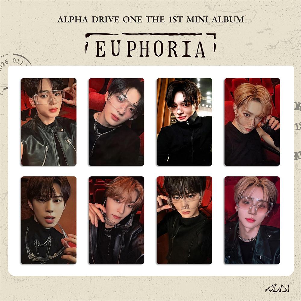 ALPHA DRIVE ONE EUPHORIA Album Card Pajama Card Lee Sangwon Anxin Xinlong Geonwoo Jiahao Lee Leo Sanghyeon ALD1 Fans Collection