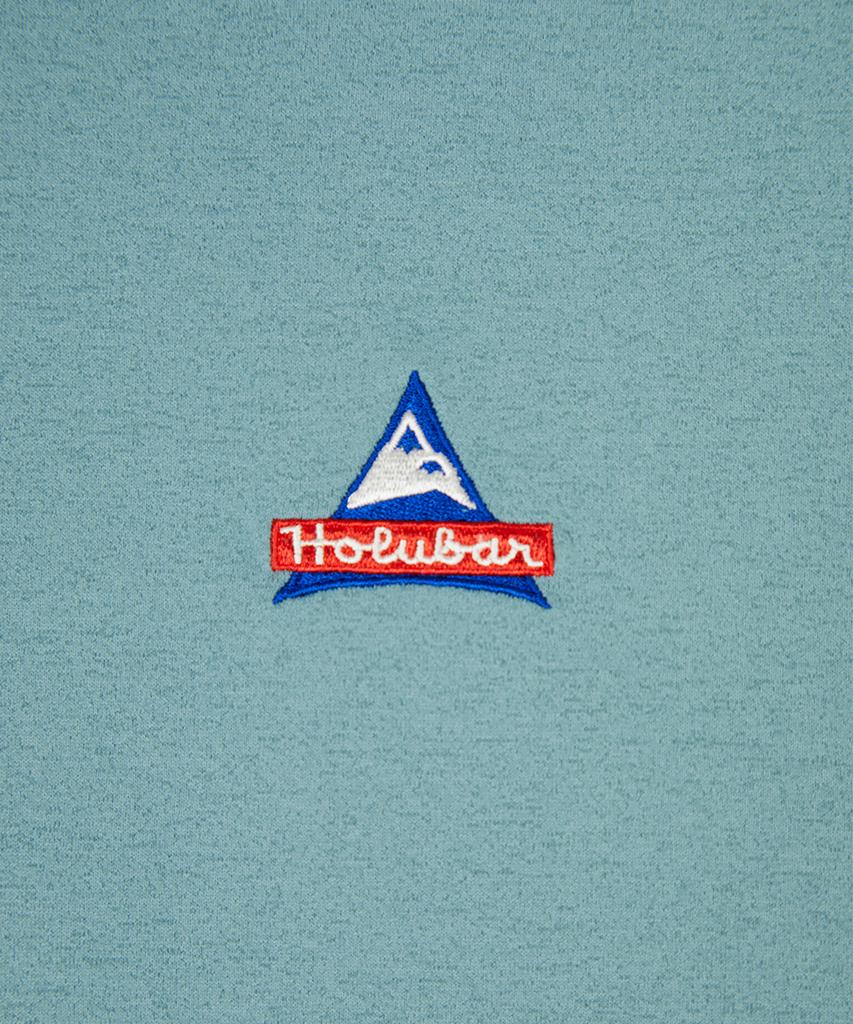 Holluba Lettering Logo T Shirt Green