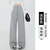 Lamb Wool Sweatpants Women's Autumn and Winter Extra Thick Thermal Cotton Pants Wear Casual Wide-leg Fleece Thickened Sweatpants