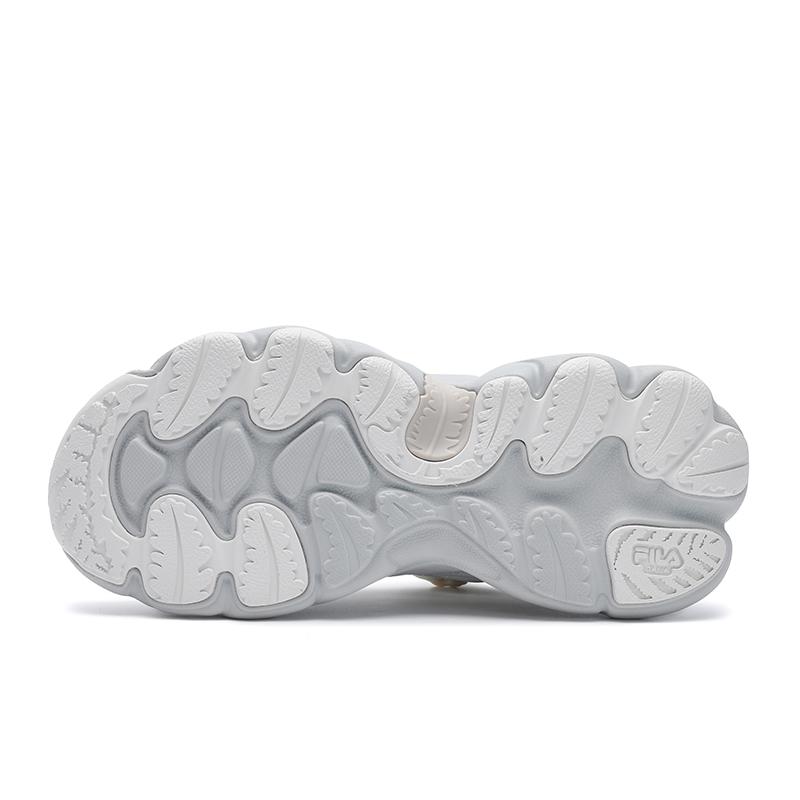 New FILA Fern 2 Fern Sneakers 2 Abrasion Resistant, Breathable, Lightweight Low Top Casual Shoes Women's White Gray F12W531101FAB