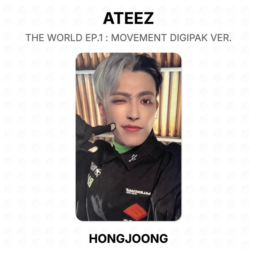 ATEEZ ŚWIAT EP.1 : RUCH DIGIPAK WERSJA. Oficjalna fotokarta