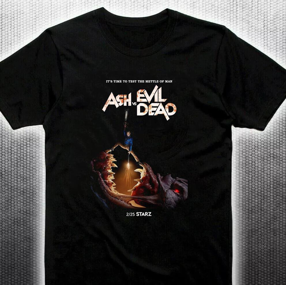 Ash vs Evil Dead TV Series 2015–2018 Shirt Black S5Xl MI590 Unisex T-Shirt XL
