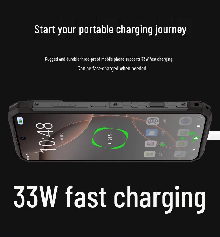 S17Ultra 6.8-inch IP68 Waterproof Smartphone with NFC, Infrared, Drop-Proof Design, and Extended Standby