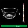 Disposable Hard Plastic Transparent Dinnerware Set