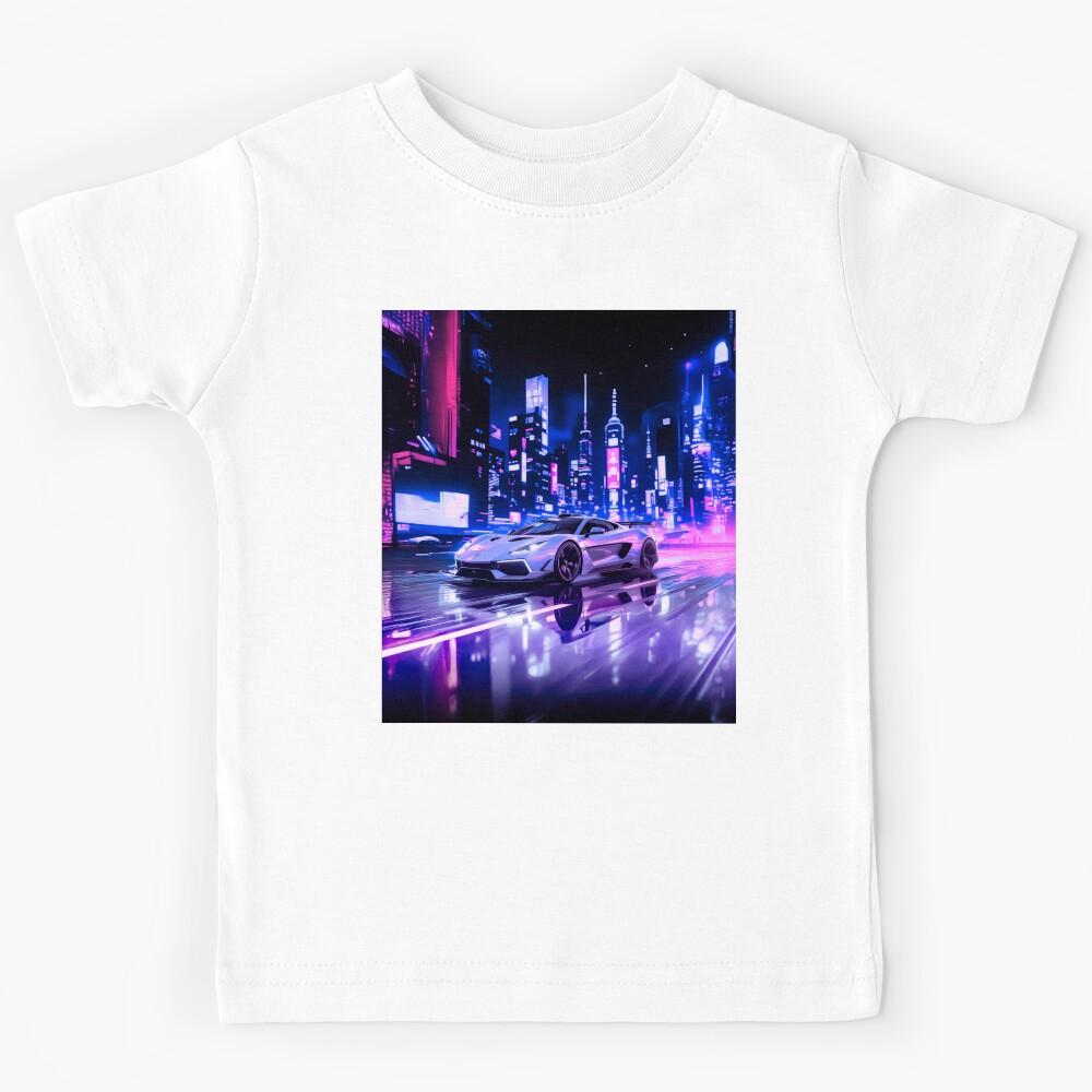Futuristic Speed Racer Kids T-Shirt 130