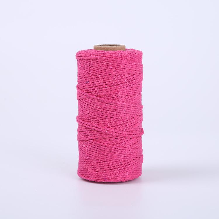 Biały Sznurek, Bawełniany Sznurek Cukierniczy, 328 Stóp 2 MM Naturalnie Biały Bawełniany Sznurek do Rękodzieła, Sznurek do Pakowania Prezentów, Wystrój Domu