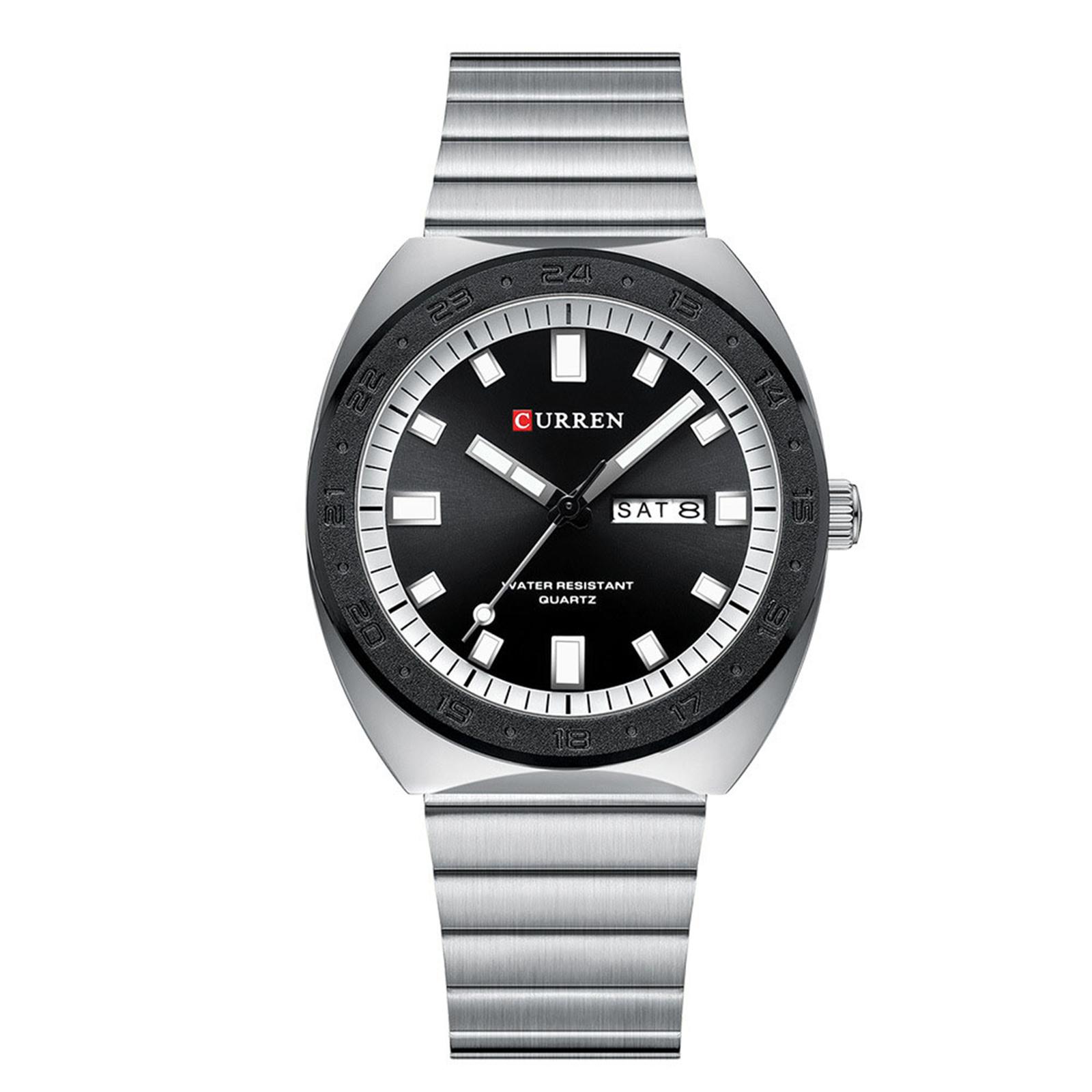 

Мужские водонепроницаемые светящиеся наручные часы-будильник для бега One Size