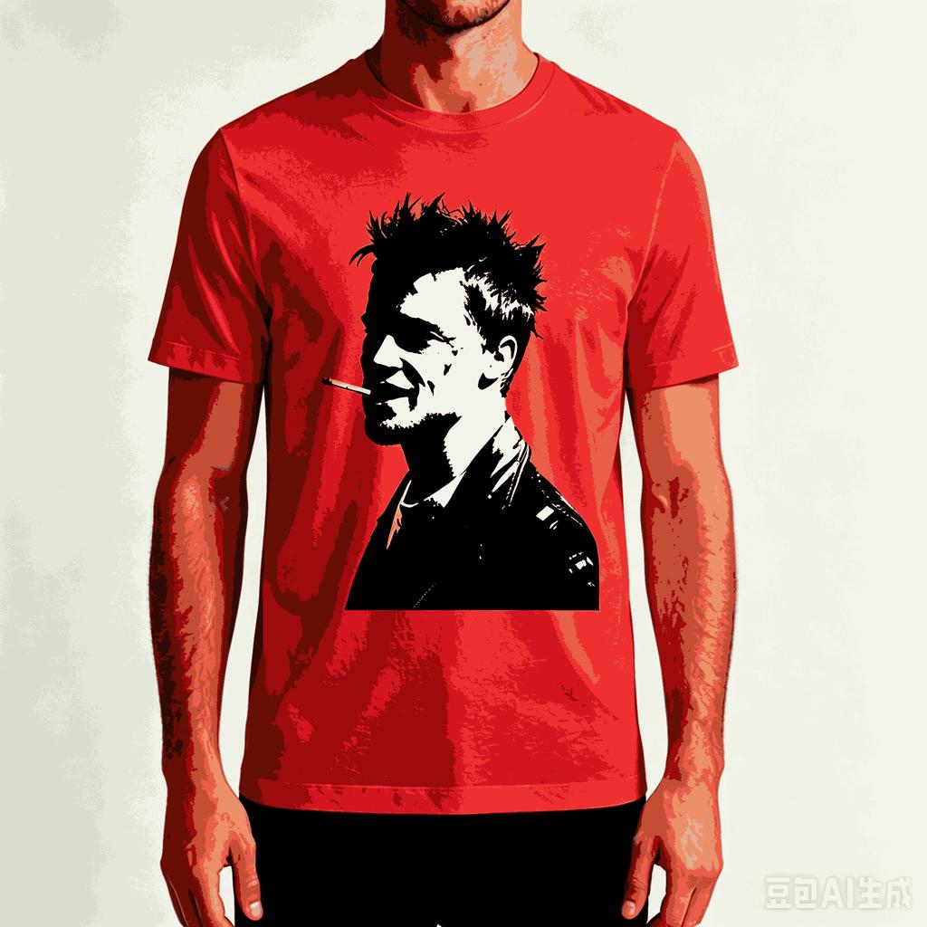 Fight Club T-shirt Regalo per Fan Unisex Unisex Harajuku Oversize Unisex Manica Corta Streetwear Alta Qualità Coppie Comoda T-shirt
