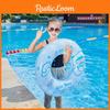 Cute Puppy Thickened Children's Swim Ring Boys And Girls Underarm Swim Ring For Beginners With Anti-tipping Design