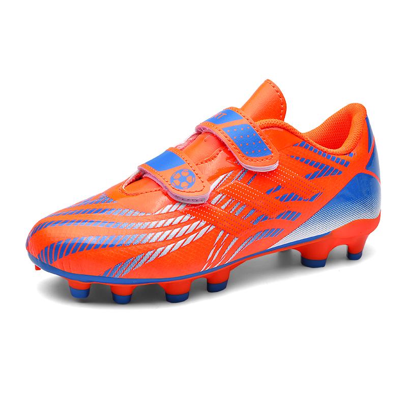 Children's soccer shoes Boys spike tf youth professional training shoes Boys girls primary school non-slip sports shoes