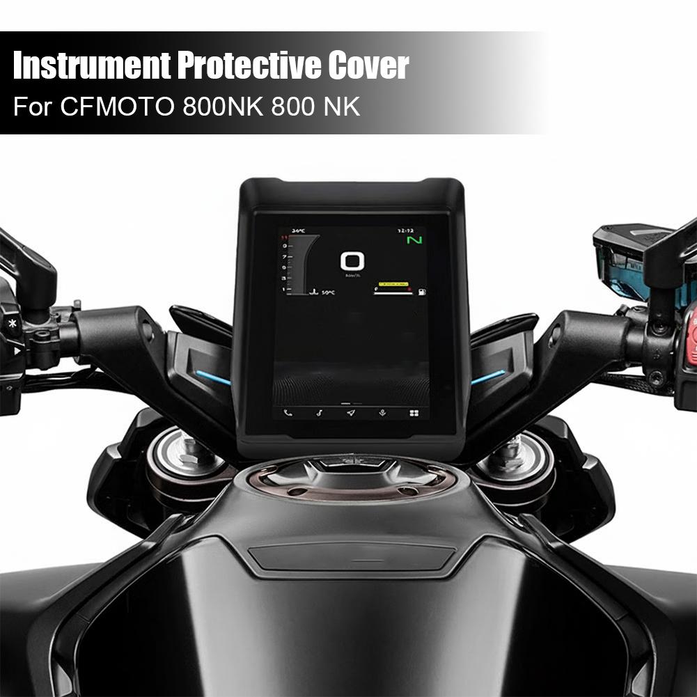 For CFMOTO 800 NK 800NK 800Nk Motorcycle Instrument Guard Cover Sun Protective Instrument Cover Visor Hat Meter Black E6Y5