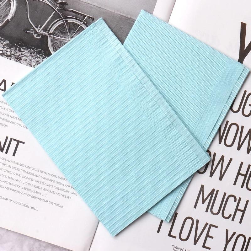 125Pcs Nail Art Table Mat Disposable Clean Pads Beauty For Nails Care Polish Waterproof Tablecloths Manicure Tool Lint Paper