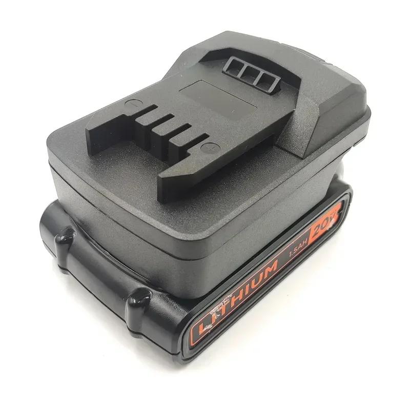 Battery Adapter for For Black&Decker/Porter-Cable/Stanley 18V 20V Lithium-Ion Batteries Converting To for Parkside 20V Tools