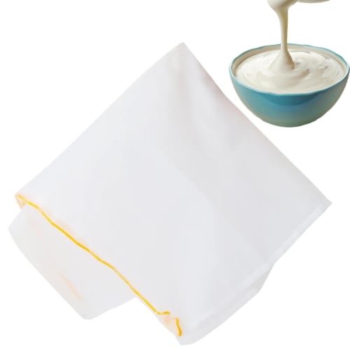 2-Piece Fine Mesh Strainer Bag Set, 49x56cm, Fine Mesh Nylon Filter Bags, Solid-Liquid Separation, Washable and Reusable, Heat-Resistant, Drawstring F