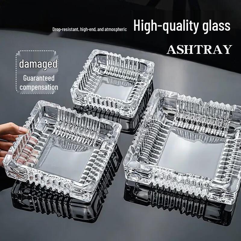 Creative Crystal Glass Ashtray