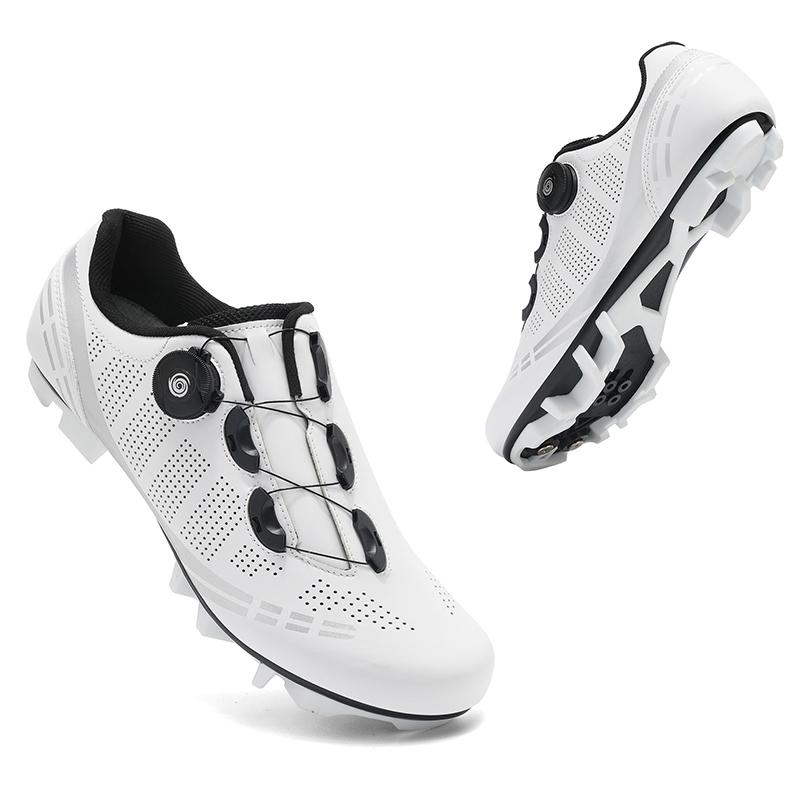 Road Bike Shoes Men Mountain Bicycle Riding Shoes Women Self-Locking Speed Bicycle Sneakers Spd Cleats Cycling Shoes MTB Shoes