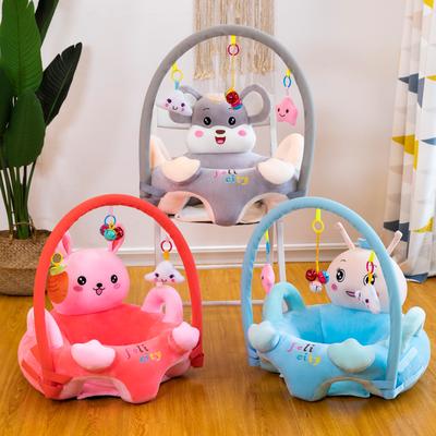 Siège d'apprentissage pour bébé Dessin animé Créatif Bébé Apaisant Petit Canapé Doux Et Confortable Avec Outil pour bébé Placé sur le côté