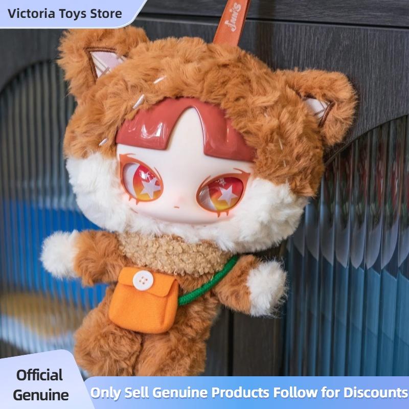 Genuine INN Spring Series Kawaii Vinyl Plush Doll Pendant Removable Hat Movable Bangs Action Figure Collectible Toy