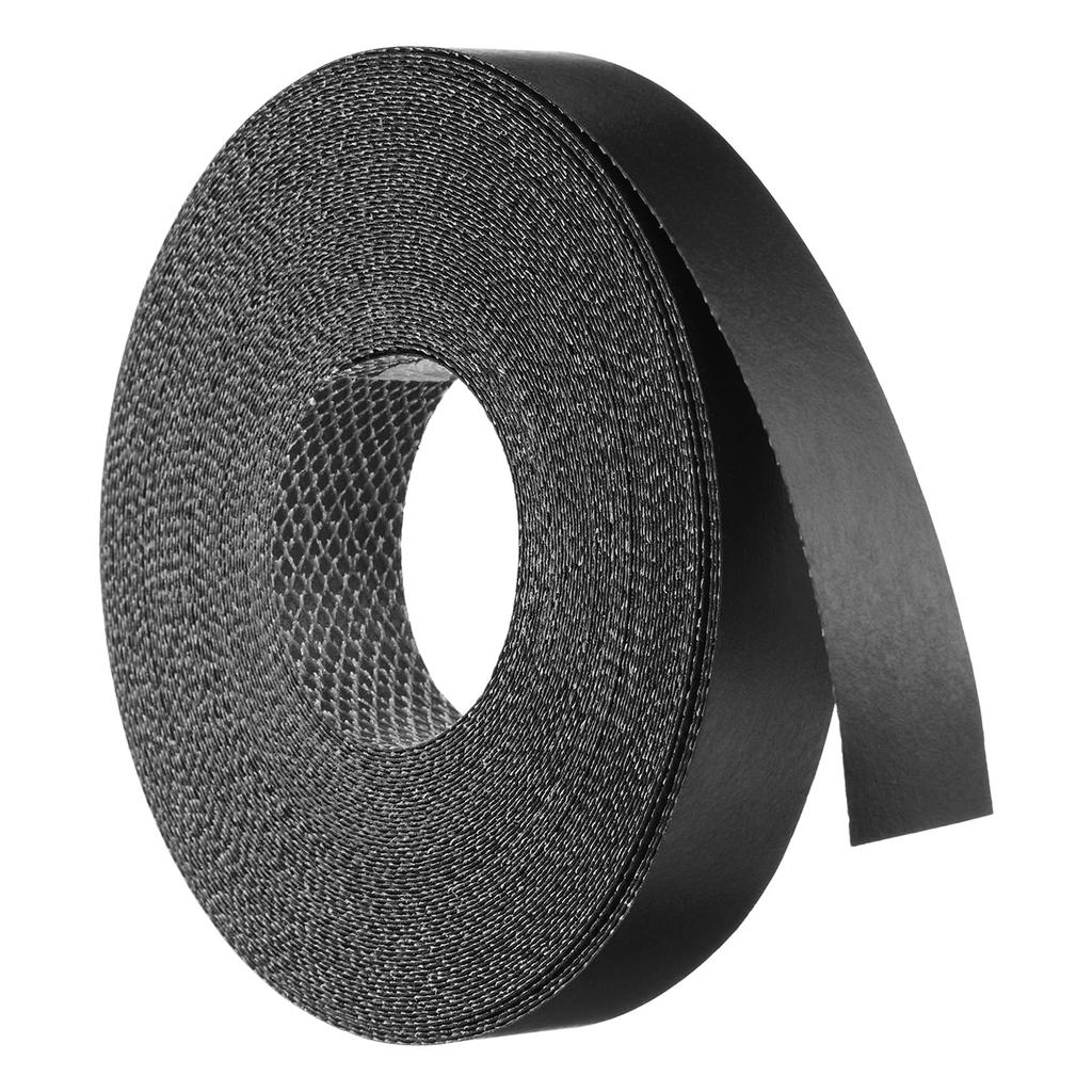 uxcell Wood Veneer Edge Bands, Wood Veneer Strip for Cabinet Repair Furniture Repair 1.9cm X 15M Black
