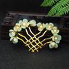 Cheongsam For Girls Hanfu Disk Hair U Shaped Hairpin Flowers Hair Stick Hair Accessories Hair Fork