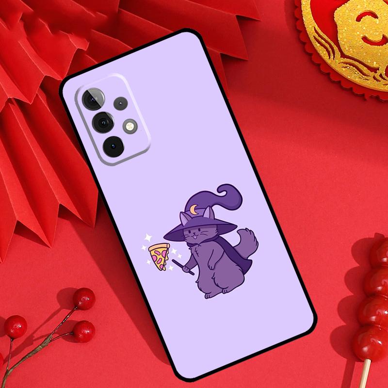Magic Cat The Witches Case For Samsung Galaxy M15 M55 M31 M13 M11 M12 M14 M06 M16 M36 M56 M53 M32 M52 M35 M34 M54