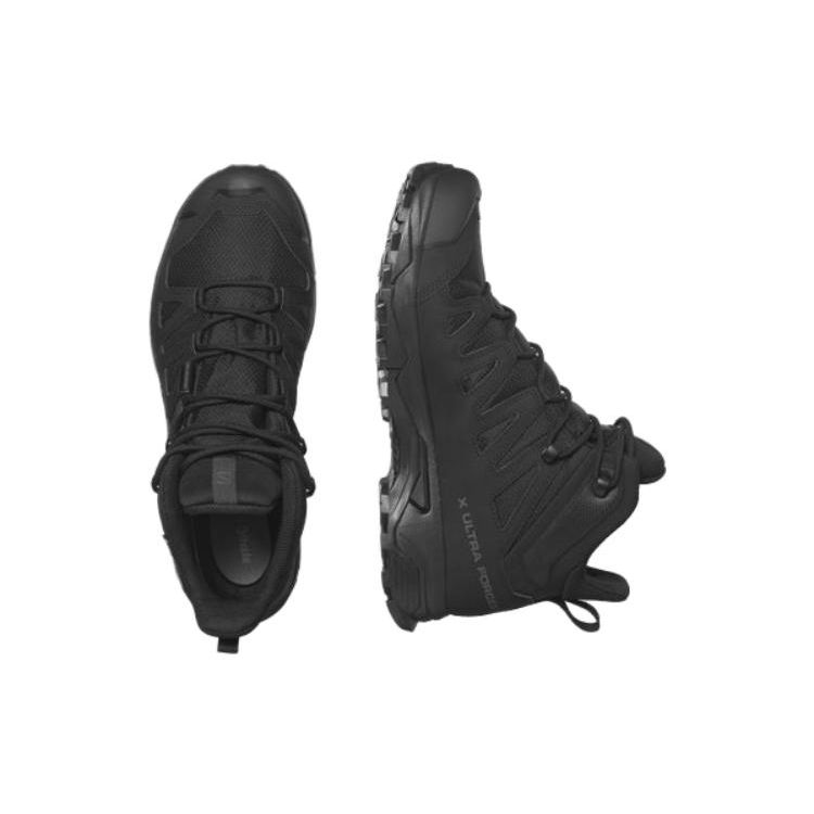SALOMON X Ultra Forces Mid GTX Comfortable Slip-Resistant Durable Outdoor Functional Shoes Unisex Shoes Black 471949