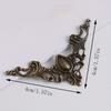 10pcs Vintage Style Metal Iron Corners Decor For Books Scrapbooking Photo Albums Menus Corner Protectors Metal Decoration DIY Ornament Crafts