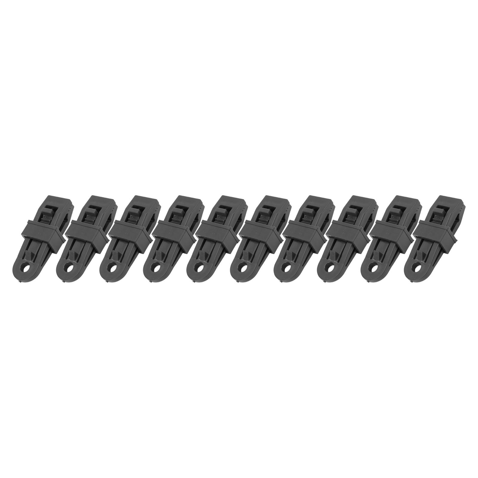 

10pcs Tarp Clips Professional Windproof Waterproof Awning Tarp Clamps for Tarp Tents Tarpaulin Pool Cover RV Awning Cover Banners