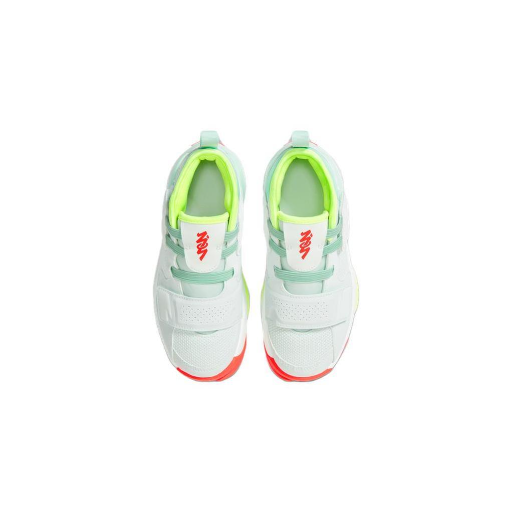 Jordan Zion 2 'Barely Green' Zion 2 Abrasion Resistant Breathable Mid top Basketball Shoes Mint Green DO9513-367
