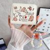 New PU Leather Coin Purse Large Capacity Multifunctional Card Holder with Pendant Capybara Short Zips Card Wallet Gift