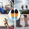 1 Pair Shock Absorbing Running Insole Breathable EVA Sweat Absorbent Insoles Arch Support Insert Sports Insole