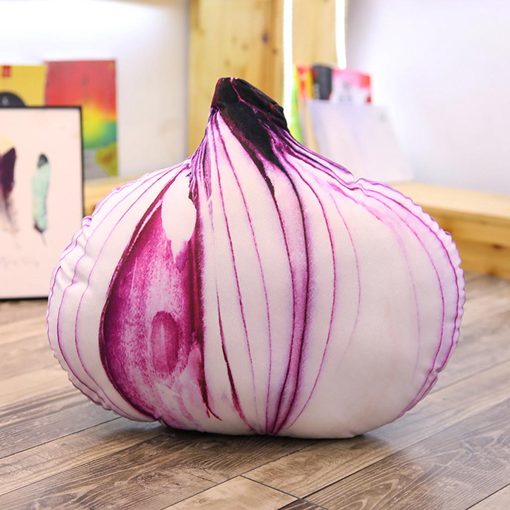 Juguete de Peluche con Forma de Fruta y Verdura 3D Almohada Fresa Patata Creativa Linda Cojín Niños Regalo Divertido de Navidad Cumpleaños