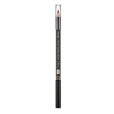 Smudge Proof Wood Brow, Brown, 2 Pcs.