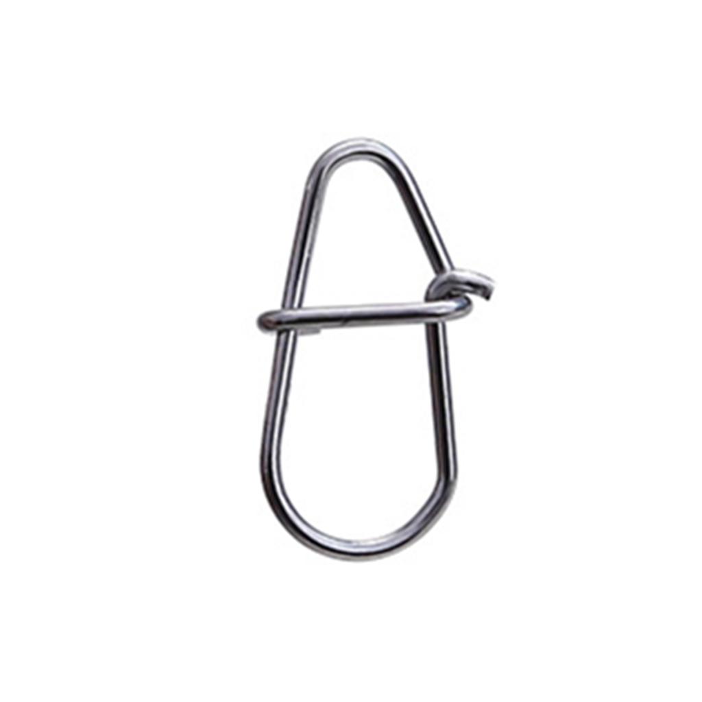 450Pcs Fishing Snap Swivels Stainless Steel Lure Snaps Freshwater Saltwater Boxed for Easy Carry 450pcs Fishing Snaps Boxed