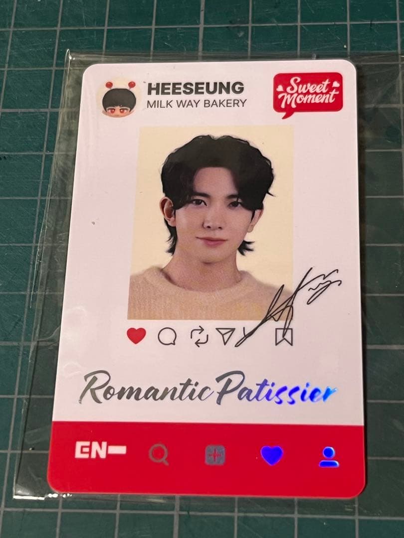 [USED] ENHYPEN sweet moment Heeseung SP card