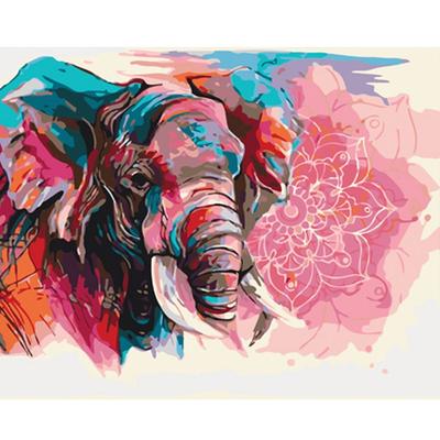 Diamond Painting Full Drill Color Elephant 5d Diy Diamond Embroidery Painting