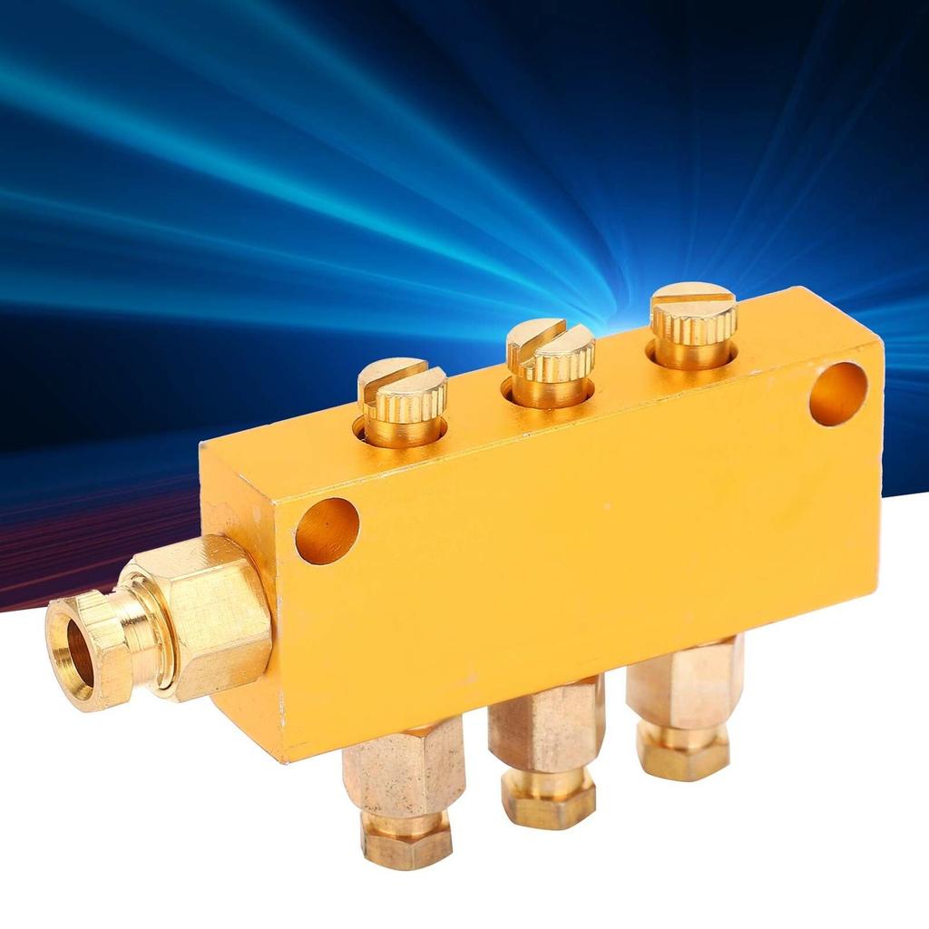Buy Adjustable Oil Distributor CNC Machining Divider Valve at