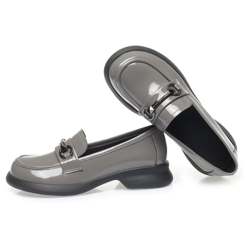 Fashion AIYUQI Loafers Women Genuine Leather 2025 New Ladies Spring Shoes Round Head Fashion British Style Shoes Women