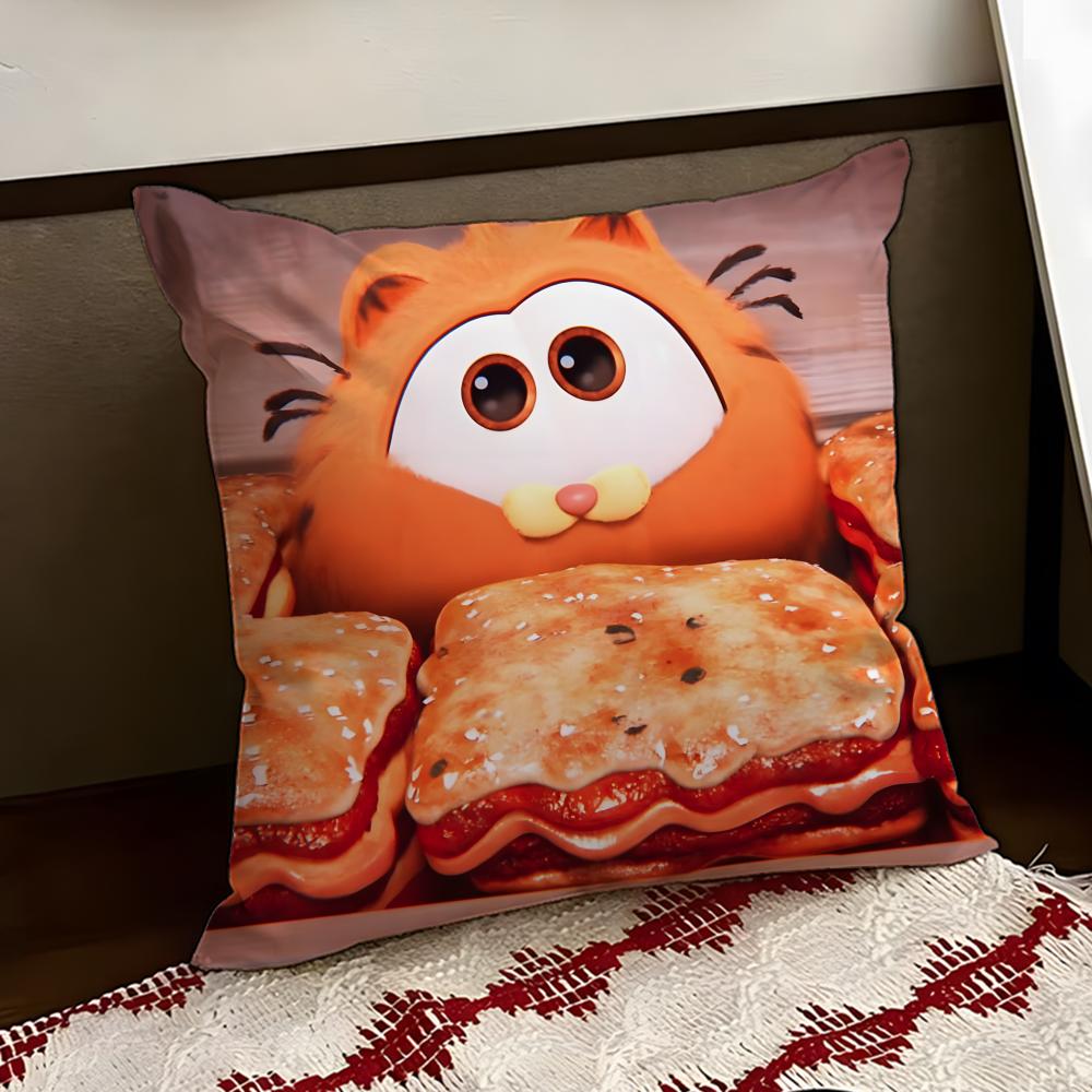 Garfield Cushion Cover Reversible Soft Durable Pillow Cover Home  Car MultiScene Use for Daily Comfort