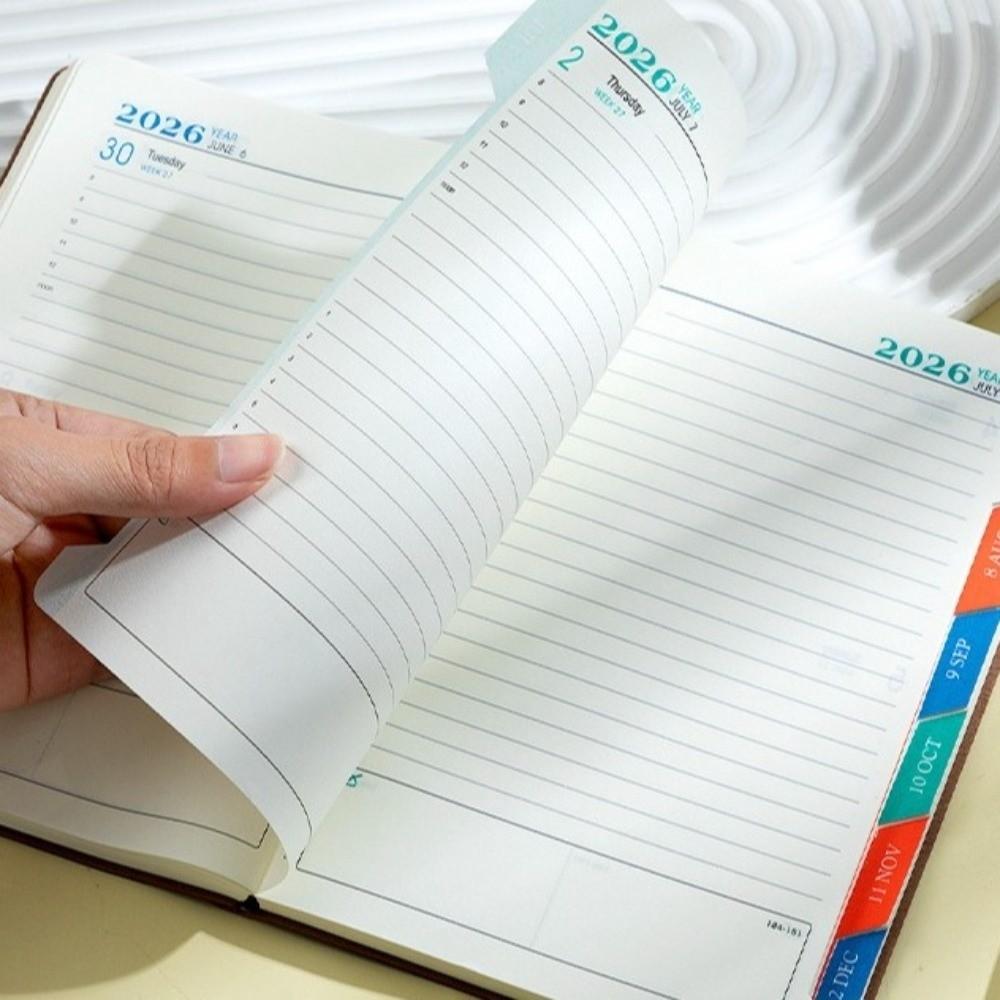 A5 2026 Planner Book Professional Academic Daily Organizer  Business Planner