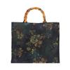 Pvc Sequin Embroidery Tote Bag With Zipper Closure For Casual Travel And Shopping