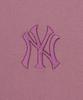 Emelbi Vintage Denim-Like Monotive Oversized Short Sleeve T-Shirt Ny (Pink)