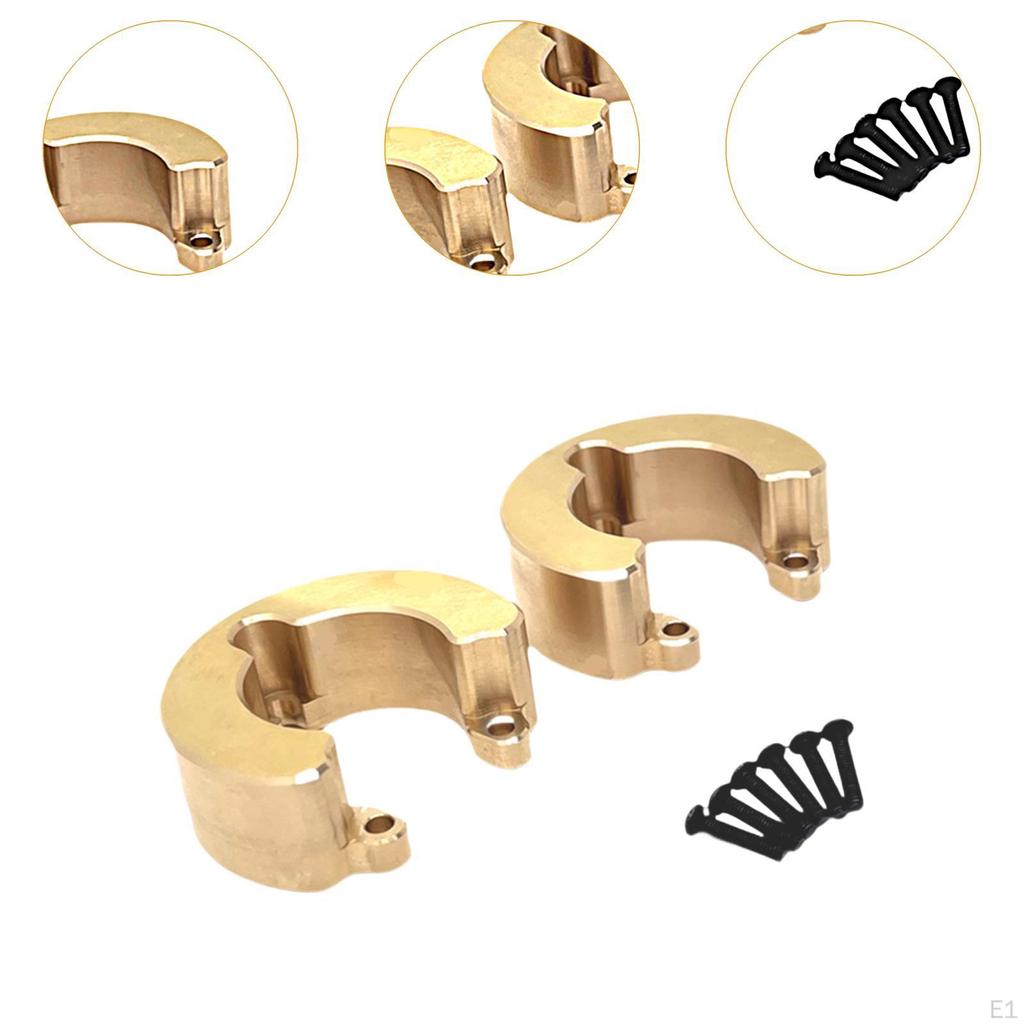 RC Car Wheel Counterweight Internal Professional Brass Crawler Hub