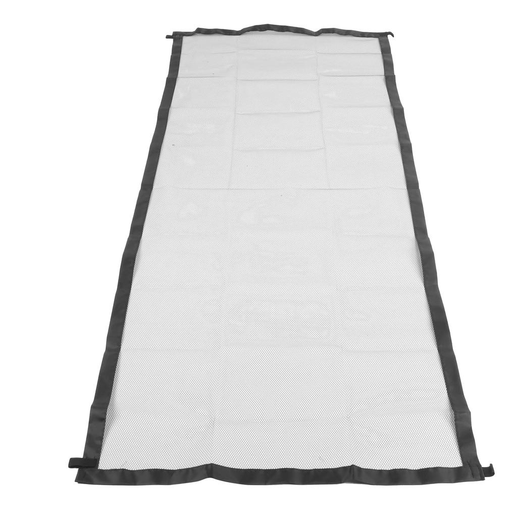 Mesh Dog Gate Punch Free Pet Safety Gate Baby Gates for Stairs Doorways Hallways House Indoor Outdoor