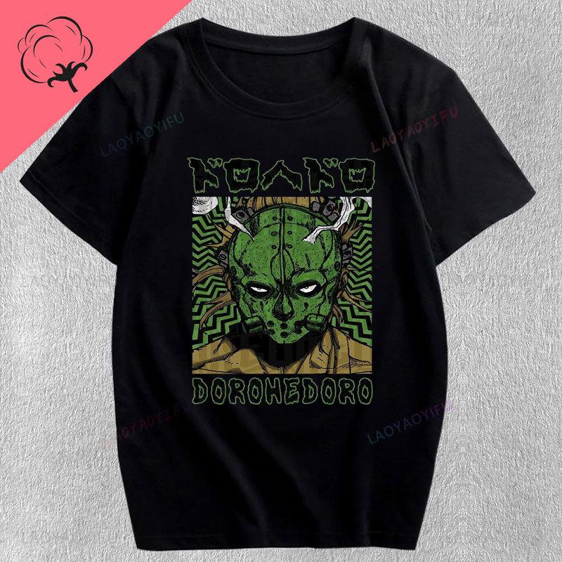 KaiUnisex Dorohedoro Japanese Anime Shirt Unisex Women 100 Cotton Short Sleeve Spring Summer Print Graphic T Shirts