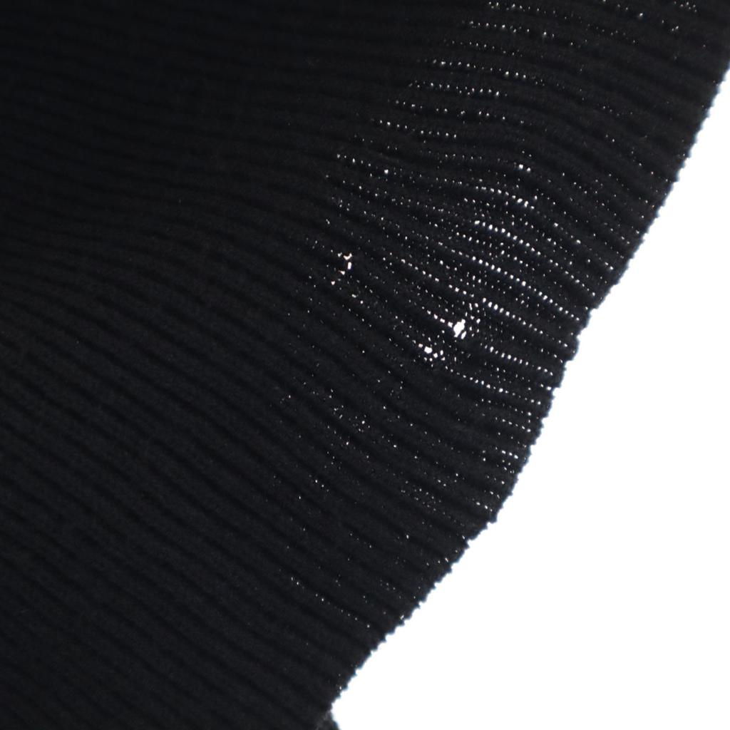 FOXEY 28689-KSTFF125NM-2 No Sleeve V Neck Cut 38 Black Women Used