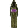 Damen Padme Amidala Cosplay Kostüm Grün Padme Amidala Kleid Kostüm Prinzessin Lange Kleider Party Halloween Anzug
