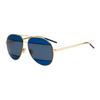 Dior Logo Design Sonnenbrille im Pilotenstil Unisex-Sonnenbrille Gold DIORSPLIT2