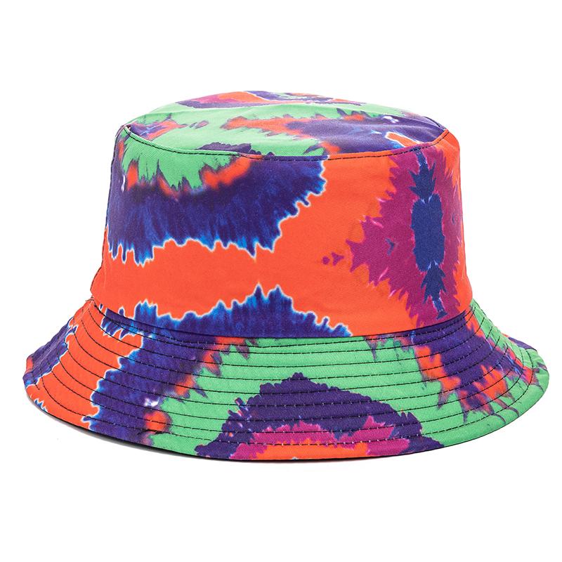 Vendita Cappelli a Secchiello Unisex Estivi Doppia Faccia Stampa Frutta Cappellino Donna Cappello da Sole da Esterno Uomo Cappello a Secchiello Classico